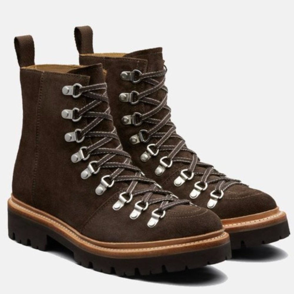 Grenson Nanette Suede Ski Boot